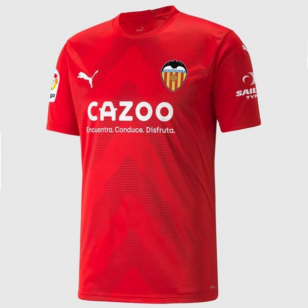 Thailandia Maglia Valencia Third Portiere 22/23 Rosso